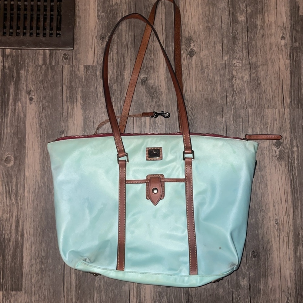 Dooney & Bourke Nylon light blue bag - - Picture 2 of 11